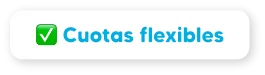 Cuotas flexibles con Rayo